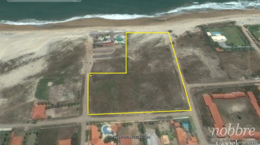 Terreno frente mar para vender no Ceará
